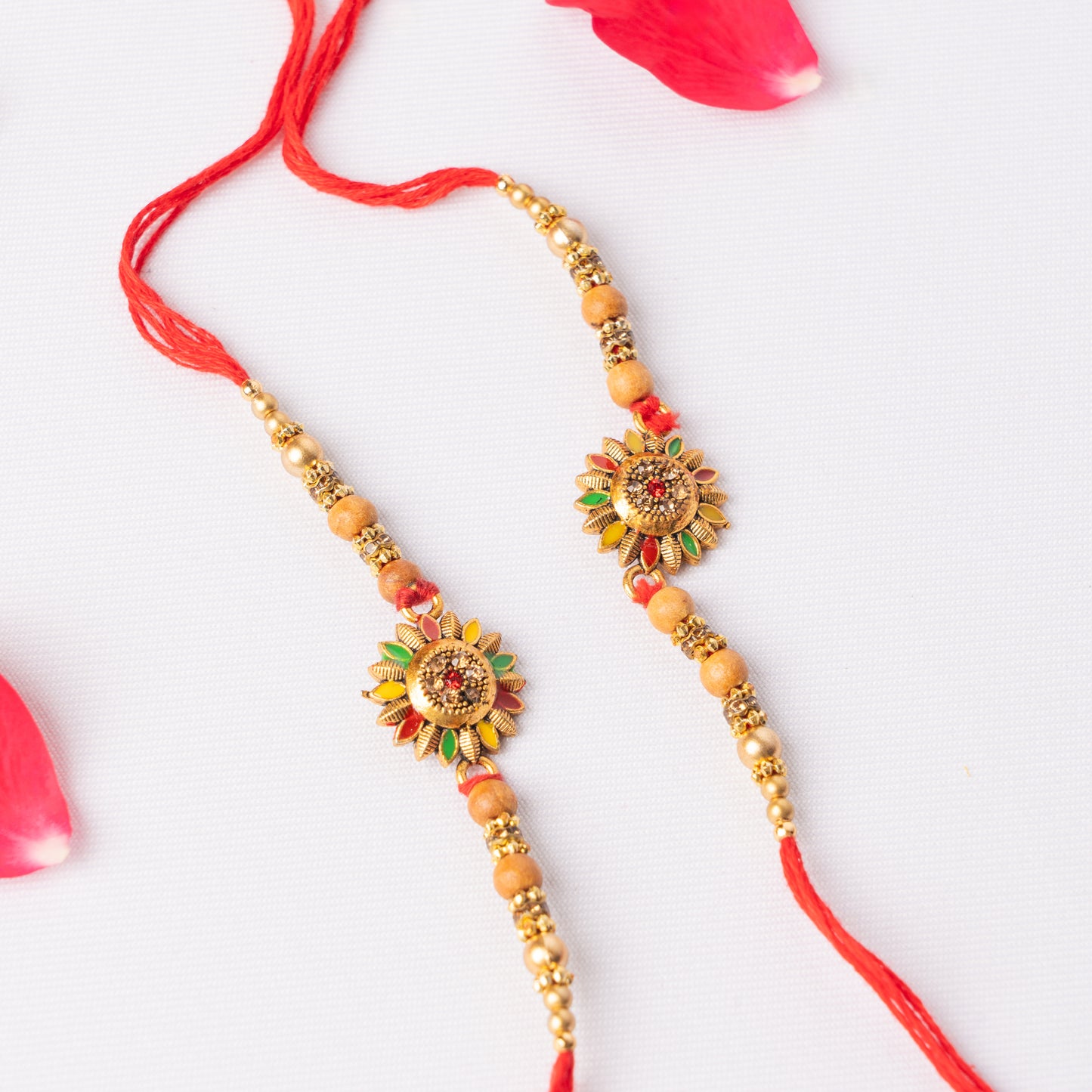 Crimson Delight Rakhi Gift Set