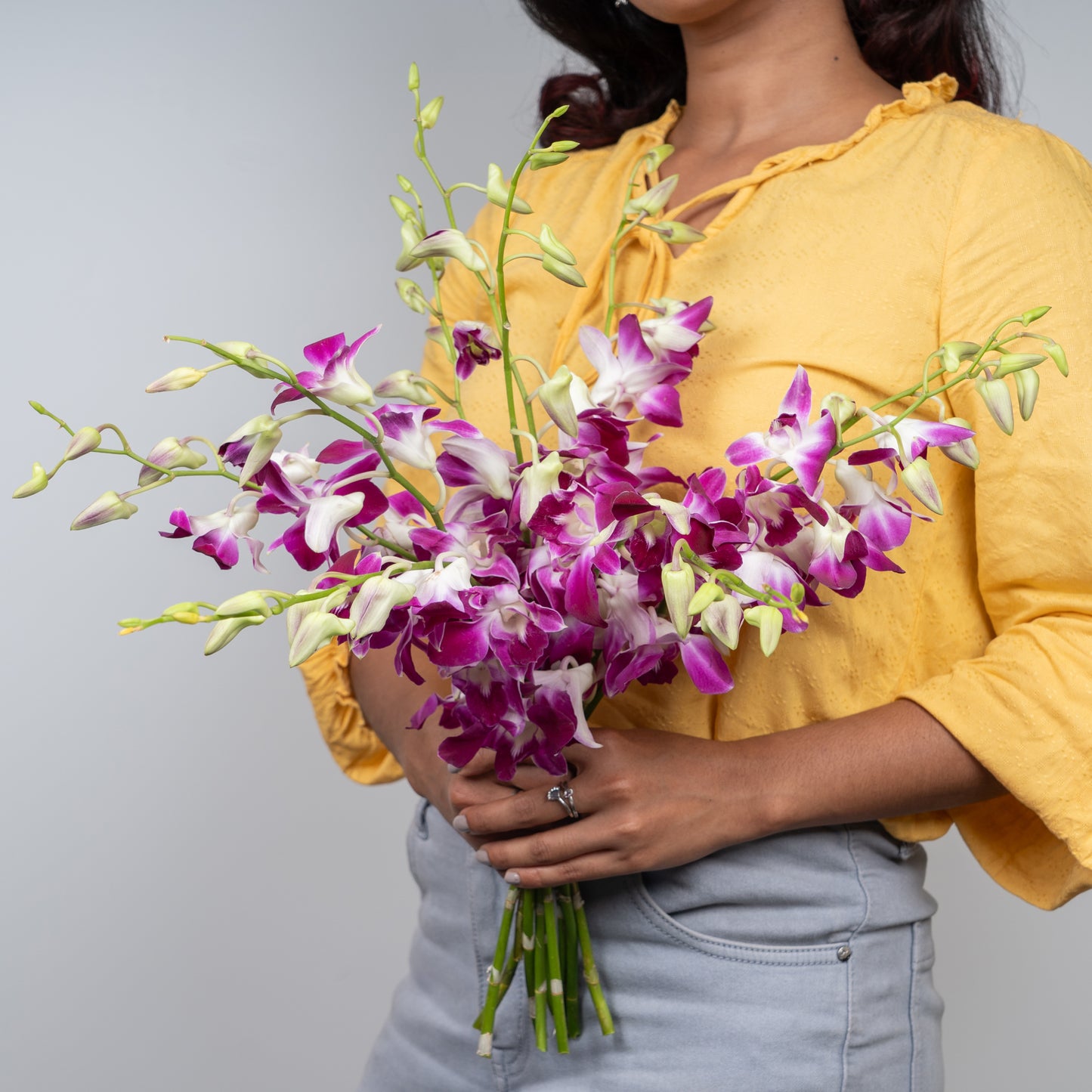 Blooming Purple Orchid