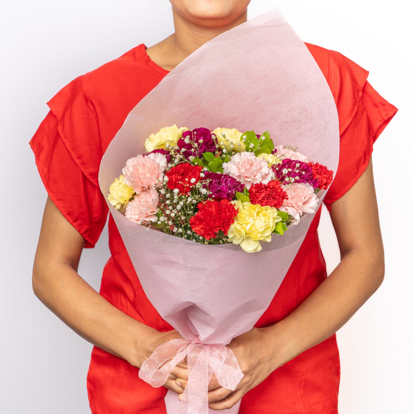 Fiery Blossom Bouquet