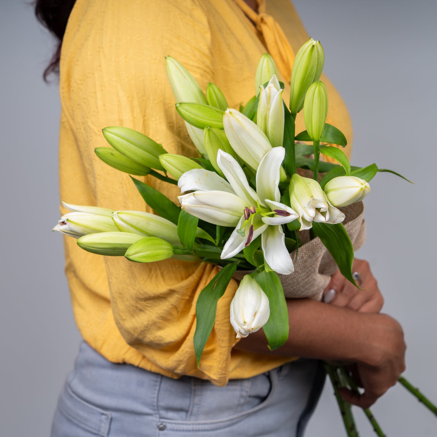 Oriental Lilly White For Home